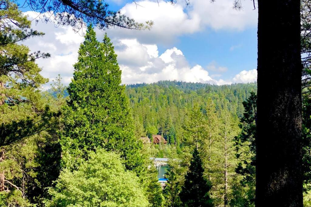 Glimmer Chalet Treetop A-Frame Cabin Lake View Lake Arrowhead Eksteriør bilde