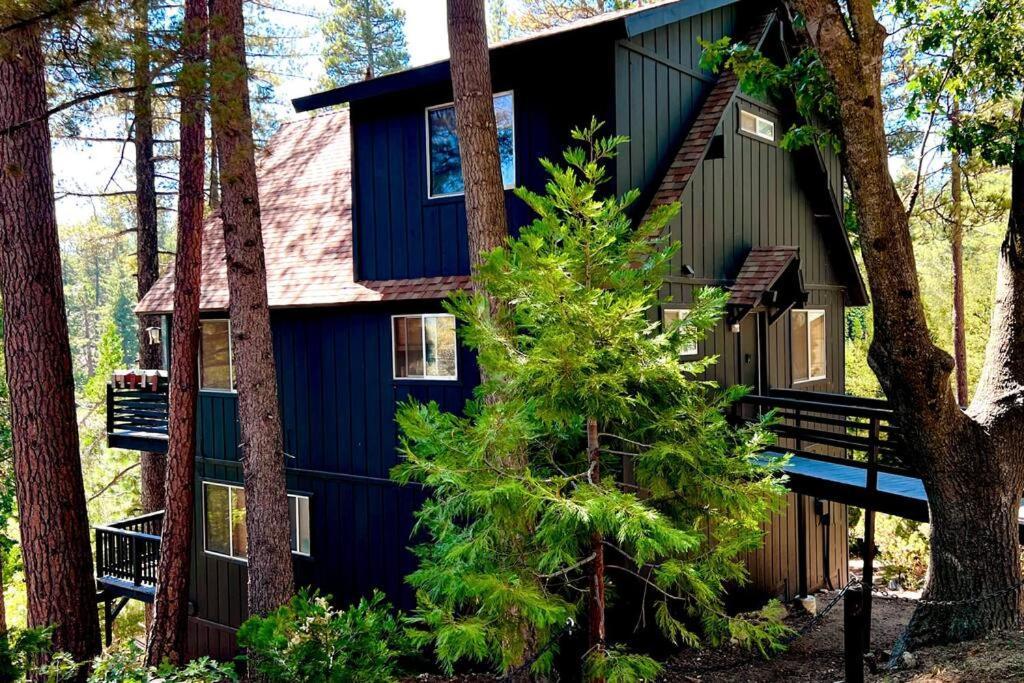 Glimmer Chalet Treetop A-Frame Cabin Lake View Lake Arrowhead Eksteriør bilde